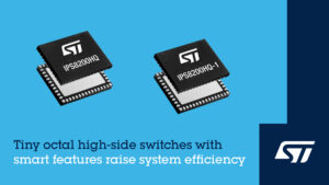 ST、小型高効率ハイサイド・スイッチを発表