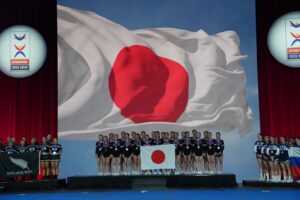 チア日本代表が世界一に 史上初の快挙を達成