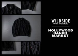 WILDSIDE YOHJI YAMAMOTO、HRMとの初コラボアイテム発売