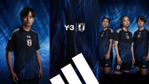 サッカー日本代表が新ユニフォーム、アディダスとヨウジヤマモトによるY-3とコラボ実現