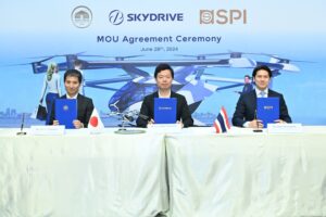 SkyDrive、タイ財閥と空飛ぶクルマ事業で提携