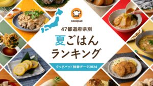 クックパッドが47都道府県の夏の食トレンドを発表