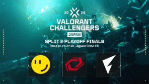 VALORANT Challengers Japan 2024 Split 2 Playoff Finals、出場3チーム決定