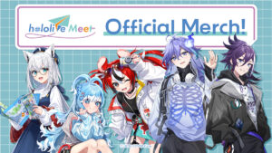 「ホロライブ」グローバルイベント『hololive Meet』のオリジナルグッズ登場