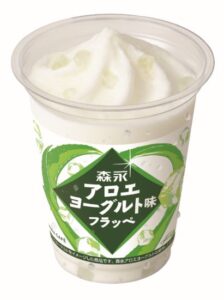 ファミマのフラッペ新フレーバーに森永アロエヨーグルト味