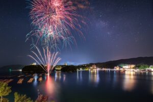 鳥羽旅館組合と水族館がコラボ、ナイトアクアリウムと花火で冬の夜を彩る3日間