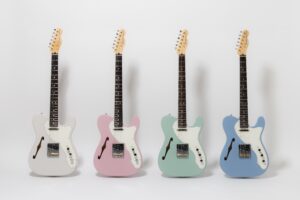 フェンダーの日本製限定モデル「くすみカラーTelecaster」