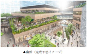 グラングリーン大阪 南館のグランドオープン日が2025年3月21日に決定