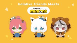 ホロライブ新シリーズ「hololive friends Meets」ミニオン衣装で登場