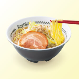 スガキヤ×キブサチ、二郎系ラーメンを限定販売