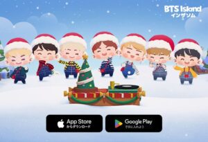 「BTS Island」冬の大型アップデート