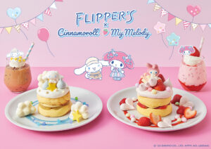 FLIPPER’Sサンリオとコラボ、マイメロ誕生日をパンケーキでお祝い