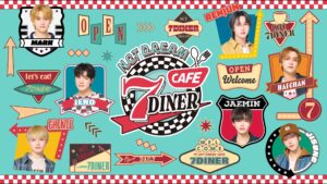 NCT DREAMのテーマカフェ「NCT DREAM CAFE 7DINER」が全国4都市で期間限定オープン