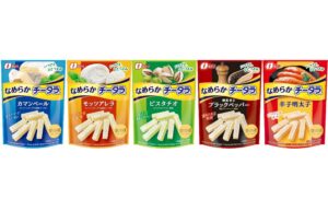 なとり、なめらか チータラを9月7日よりリニューアル発売 共通ロゴを初採用