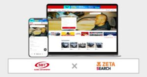 中古車輸出販売サイトSBT JapanにZETA SEARCHが導入