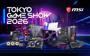 MSIが東京ゲームショウ2026に出展へ 最新機器展示やステージイベントを予定