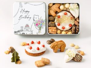 cafe&deli comori、森の誕生日会クッキー缶を9月8日に発売へ