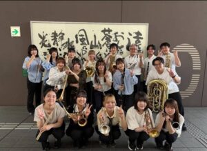 9月17日の読売ジャイアンツ戦でオイシックス新潟と新潟医療福祉大学吹奏楽部が初コラボ