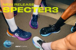 トポアスレチックの高クッションモデルSPECTER 3が9月9日発売へ
