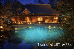 多摩中央公園で初のTAMA NIGHT WEEK開催へ 古民家ライトアップや野点酒など