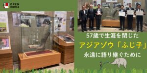 オープンハウス・ディベロップメント、岡崎市東公園動物園にゾウ剥製標本用什器を寄贈