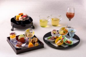 東京プリンスホテル、宗家 源 吉兆庵とコラボした秋の和のアフタヌーンティー提供へ