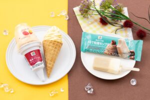 セブン‐イレブン、蜜芋と和栗の秋アイス2品を9月8日より全国で順次発売へ