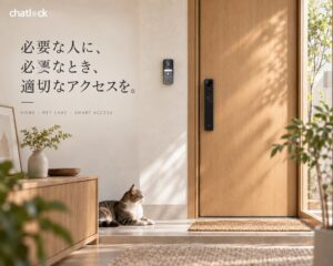 チャットロック、ペットシッター向けにスマートロックとVDPの活用法を提案へ