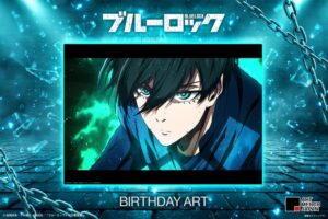 ART MERCH JAPANがブルーロック糸師 凛のバースデーアートを9月9日発売へ