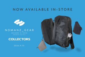 COLLECTORSでNOMANZ_GEARが初の常設展開へ 3店舗限定で9月10日開始