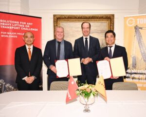 Mammoet Japanと東京重機が協業 国内の超重量物吊り上げ体制を強化へ