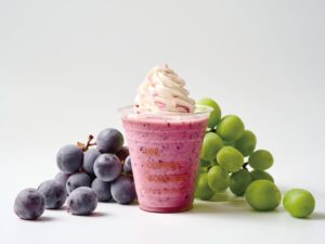 UNI COFFEE ROASTERY、規格外ぶどうフラッペを9月11日発売へ