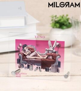 アルマビアンカがAMNIBUSでMILGRAMのユノ誕生日記念グッズ6種の受注を開始