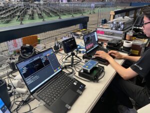 ヒビノのJUUQX、韓国初となるaespaの4K・立体音響生中継に採用