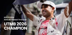 ベン・ディマンがUTMB 2026で史上最速優勝　Amazfitデバイス着用