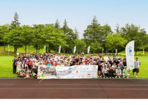 内藤寛太郎主催のジュニアゴルフイベントが開催 66名が参加し実戦競技も実施