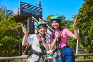 ニジゲンノモリにジップラインのラストイヤー限定フォトスポットが9月12日登場へ