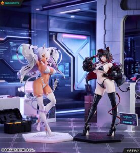 あみあみ、サイバーペットのシルキーとオニキスのフィギュアを2027年7月発売へ