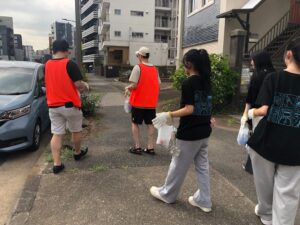 よもぎ蒸しサロンselect運営のYP、品川女子学院生徒と地域商店街の清掃活動を実施