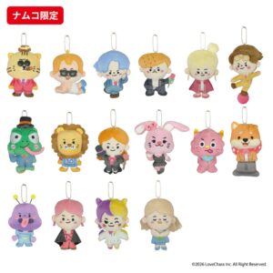 ラブタイプ診断の初ぬいぐるみがナムコ限定で2026年9月26日より順次展開へ