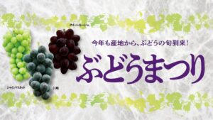 紀ノ国屋5店舗でぶどうまつりと秋の味覚フェアを9月12日から開催へ
