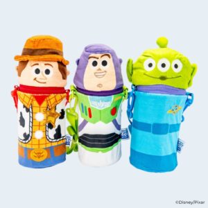 スケーターがトイ・ストーリーのペットボトルホルダーを発売 立体デザインが特徴