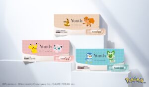 Yunthの生美容液にポケモンパッケージ全3種が登場 9月18日より順次発売へ