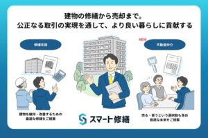 スマート修繕、利用者を対象とした不動産売却仲介サービスを2026年9月開始へ