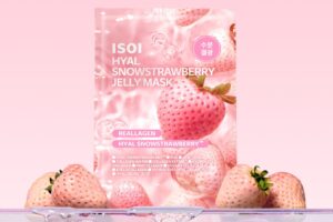 ISOIのヒアル雪いちごジェリーマスクがドン・キホーテやドラッグストアで順次発売へ