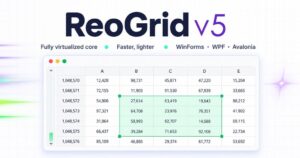 UNVELL、ReoGrid V5を提供開始　完全仮想化と3OS対応を実現