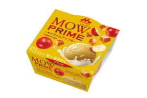 森永乳業がMOW PRIME キャラメルアップルを9月21日から期間限定発売へ