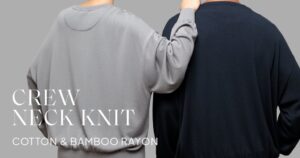 ヒポポタマスがby minkaと共同企画のクルーネックニットを9月14日発売へ