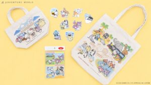 アドベンチャーワールド、サンリオキャラクターズとの限定グッズを9月19日発売へ