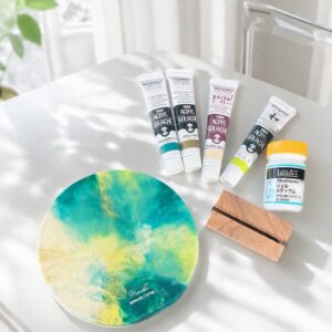 Okulu、透明アクリル製ファーストアートセット発売 四季のパレット全15種類